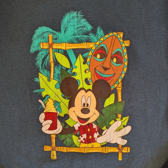 *RARE* Disneyland Resort 2019 D23 LE Tropical Mickey Mouse Hoodie | Sz XL - Picture 5 of 5